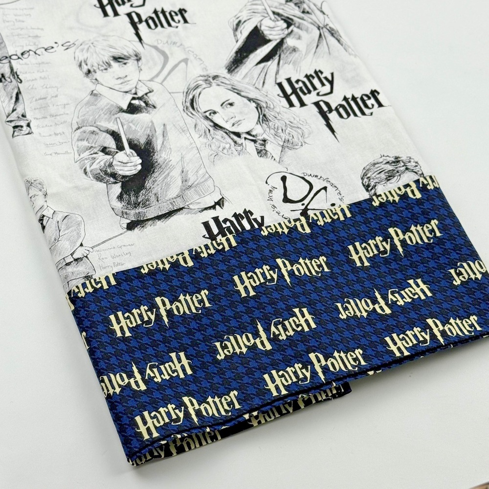 Harry Potter Standard Twin Pillowcase Slip Cover Cotton Hermione Dumbledore Ron